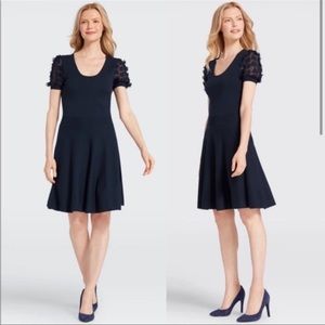 DRAPER JAMES Fleurette Navy Sweater
Dress in Size M